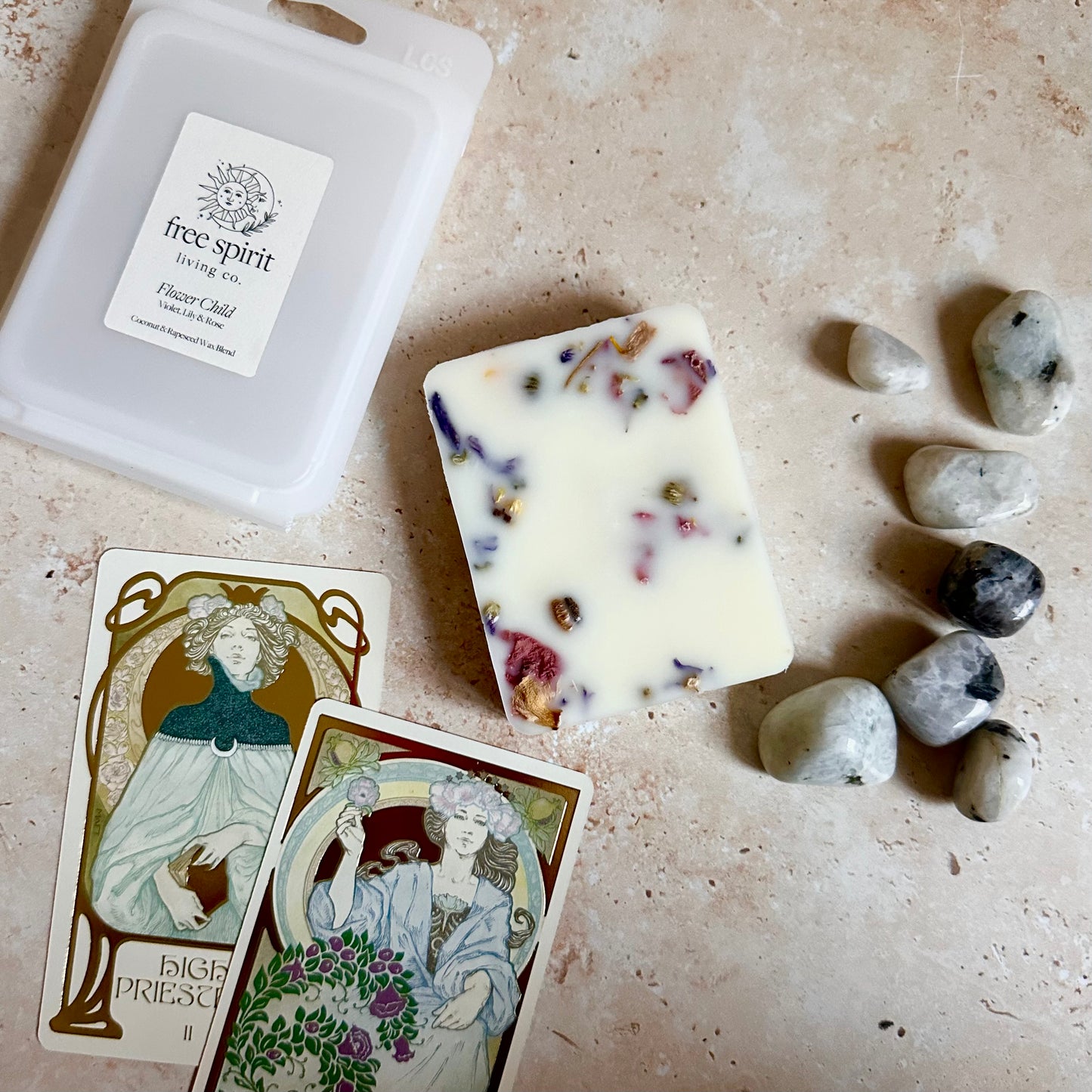 Flower Child |  Violet, Lily & Rose Wax Melt Clamshell