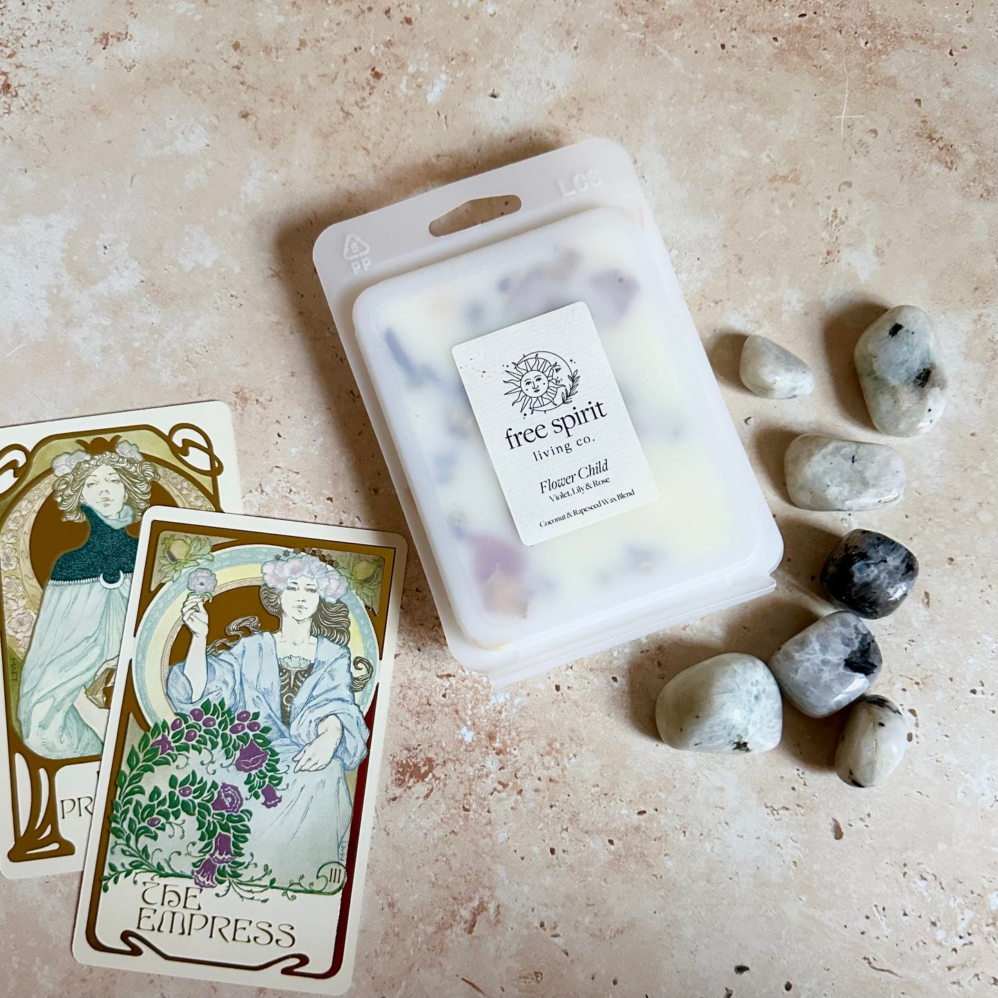 Flower Child |  Violet, Lily & Rose Wax Melt Clamshell