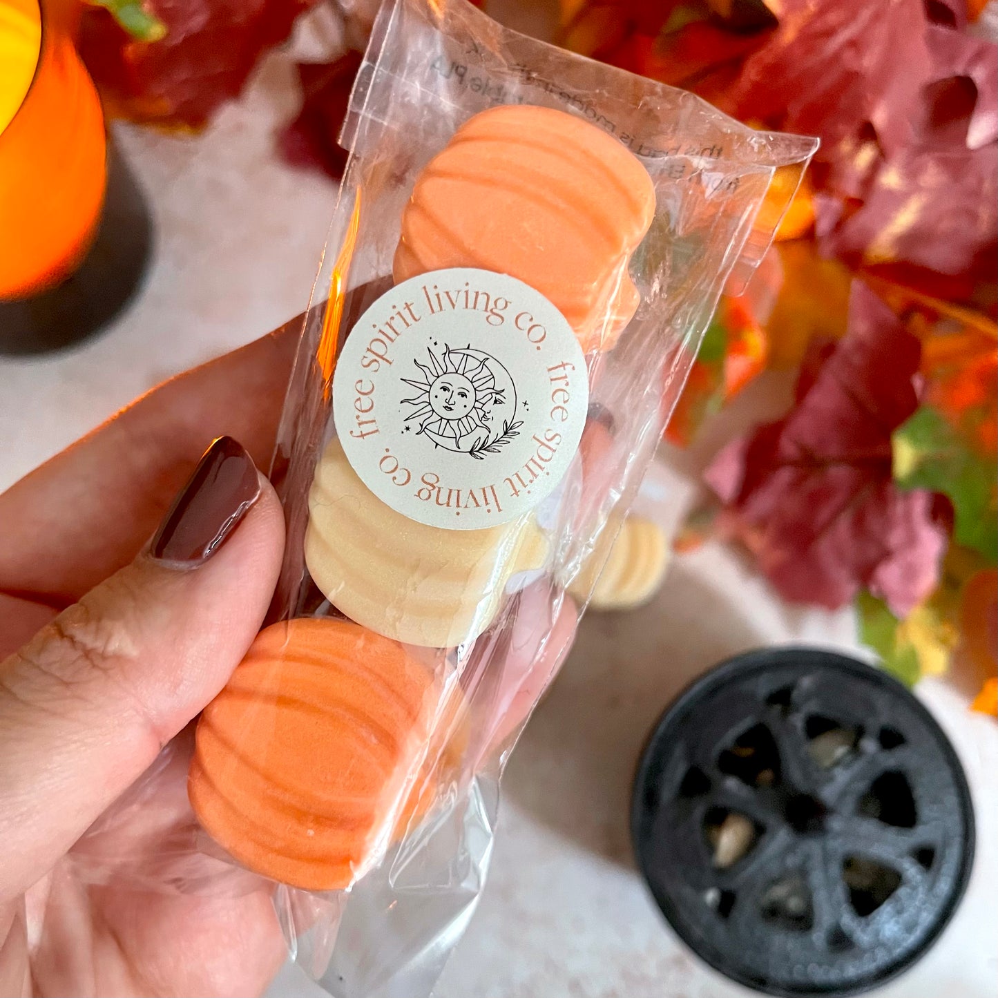 The Witching Hour Wax Melt Pumpkins Scented with Pumpkin Spice